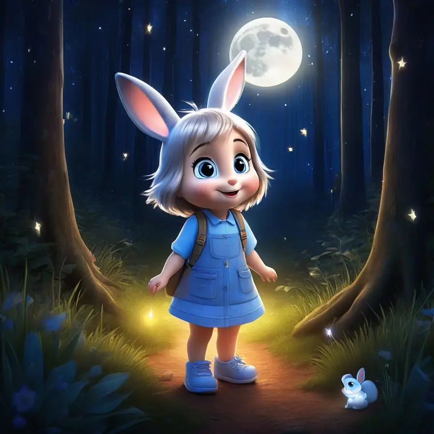 The Magical Moonlit Journey